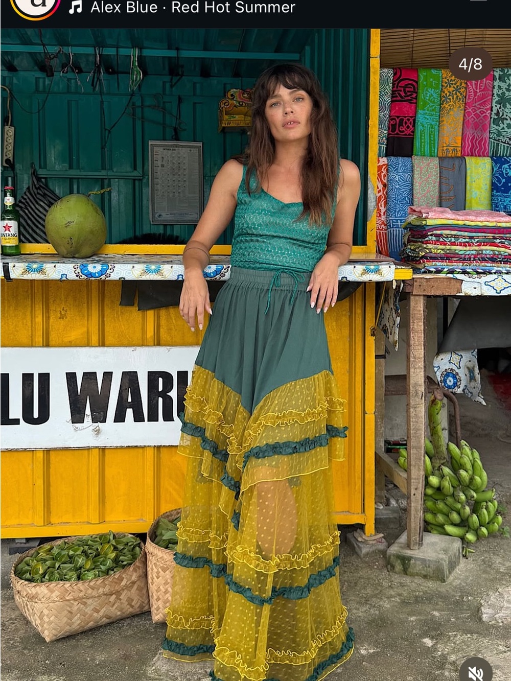 CU Sunshine Tulle Skirt BNWOT